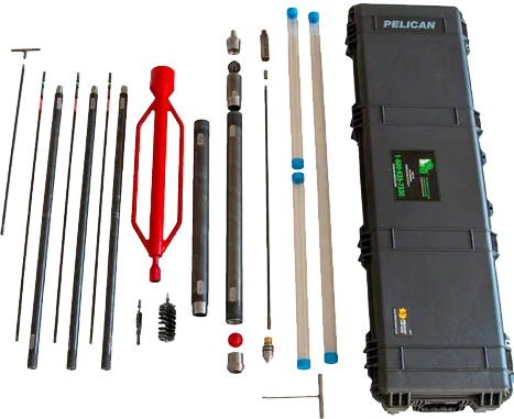 Kit de sondas de muestreo de suelo para ingeniería ambiental y forestal TOPOGIS PERU marca AMS Kit de sondas de muestreo de suelo AMS
