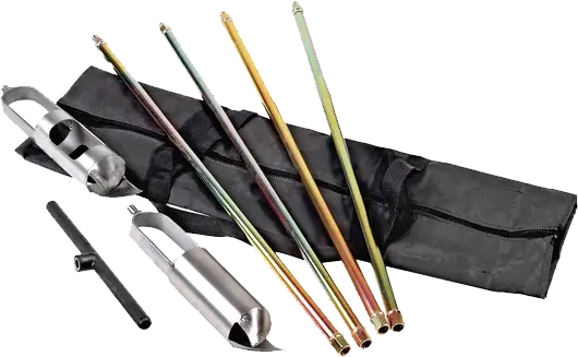 Mini kit de muestreo de suelo para ingeniería ambiental y forestal TOPOGIS PERU marca AMS Mini kit de muestreo de suelo AMS